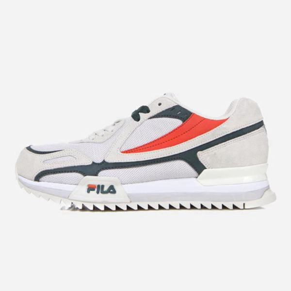 Fila Jamal Men's Lifestyle Shoes - White/Red,NZ 514-79028